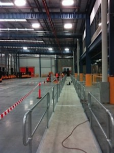 warehouse safety rails melbourne