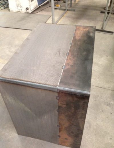 outdoor furniture steel fabrication